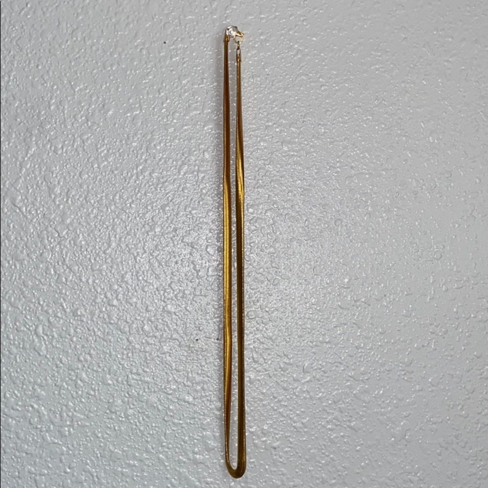 Gold Snake Chain Necklace